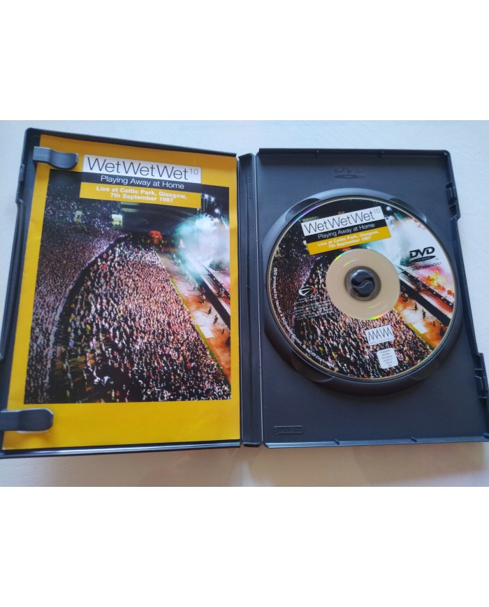 Wet Wet Wet Playing Away At Home Live Celtic Parc 1997 Glasgow - DVD Am