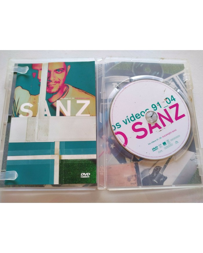 Alejandro Sanz Los Videos 91-04 WEA Region All 2004 - DVD