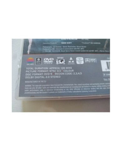 Romeo And Juliet Prokofiev Royal Ballet Coven Garden NTSC Region 2-5 - DVD Am