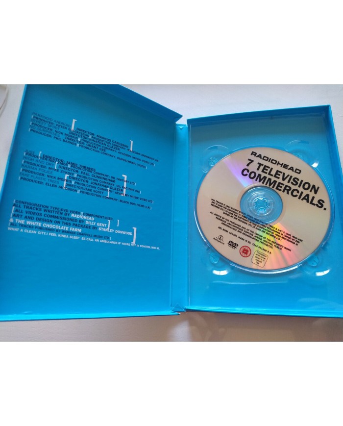 Radiohead 7 Television Commercials 1995 EMI Region 2 - DVD Am