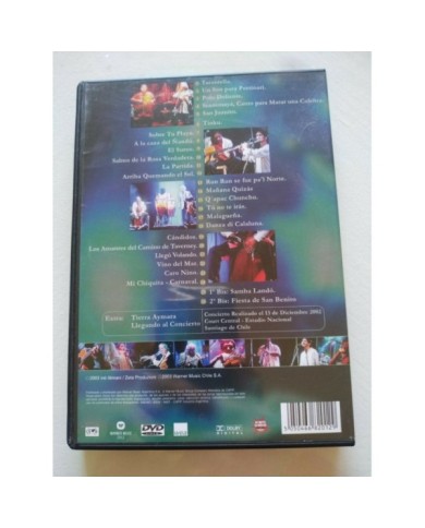 INTI Illimani Lugares Comunes Court Central Santiago Chile 2003 Warner - DVD 3T