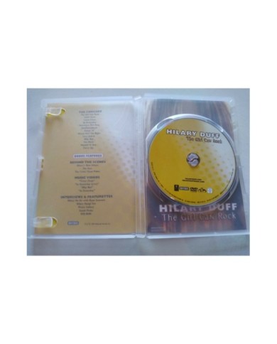 Hilary Duff The Concert The Girl Can Rock Warner Region 2 2004 - DVD 3T