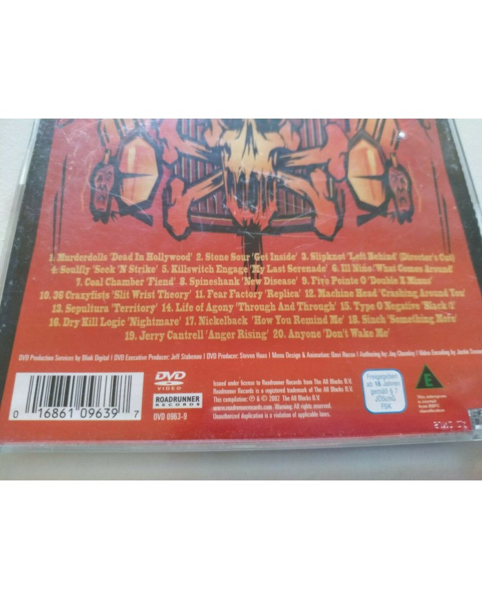 Roadrage  Killswitch Engage Soulfly Nickelback Stone Sour 2002 - DVD Am