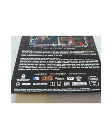 Bon Jovi This Left Feels Right Live Limited Edition 2004 Island Reg All - DVD Am