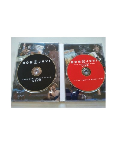 Bon Jovi This Left Feels Right Live Limited Edition 2004 Island Reg All - DVD Am