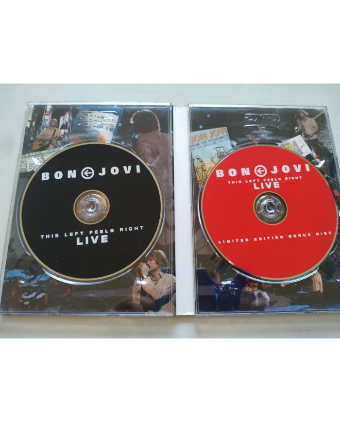 Bon Jovi This Left Feels Right Live Limited Edition 2004 Island Reg All - DVD Am