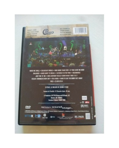 Chicago Sound Stage El Pais DVD Region All 84 min - 3T