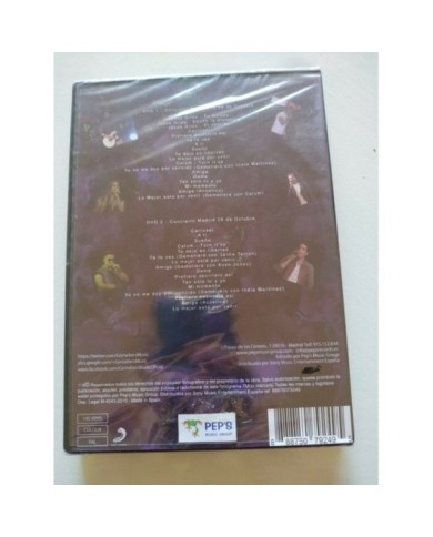 Gemeliers En Concierto Barcelona - Madrid 2015 - DVD Region All - 3T