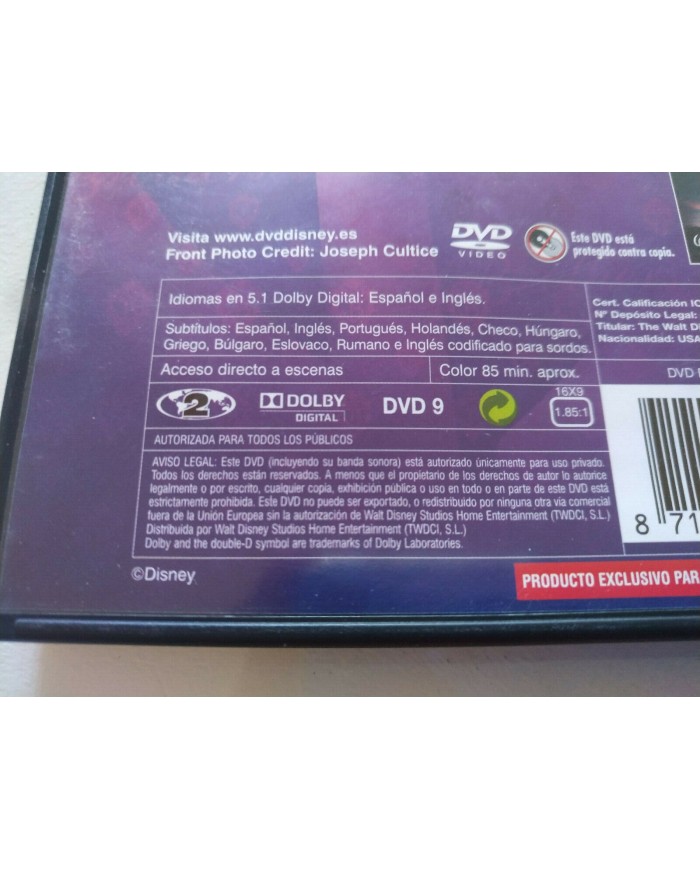 Jonas Brothers The Concert Experience Walt Disney DVD + Extras Region 2 - Am