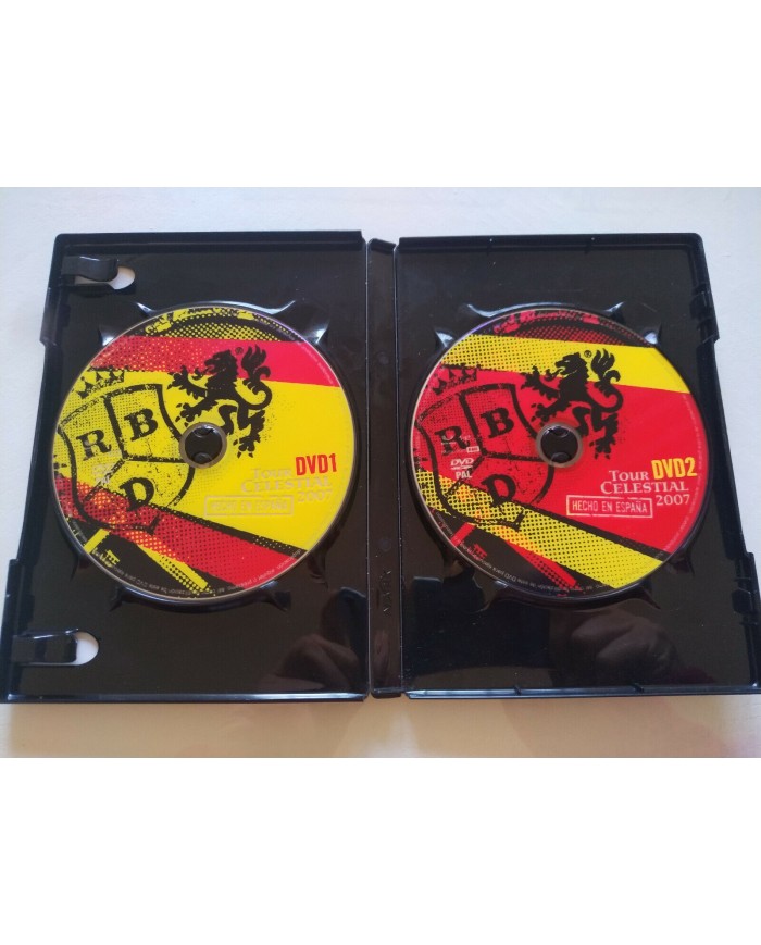 RBD Rebelde Tour Celestial 2007 Hecho en Espa?a - 2 x DVD Region All - Am