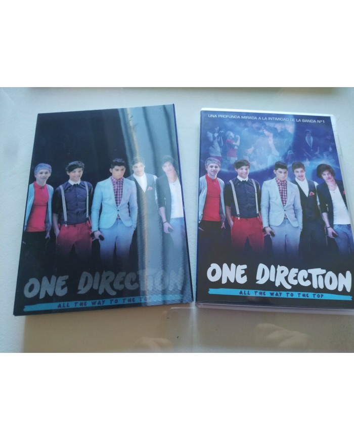 ONE DIRECTION All The Way To The Top 2012 DVD Portada HOLOGRAFICA COVER - Am