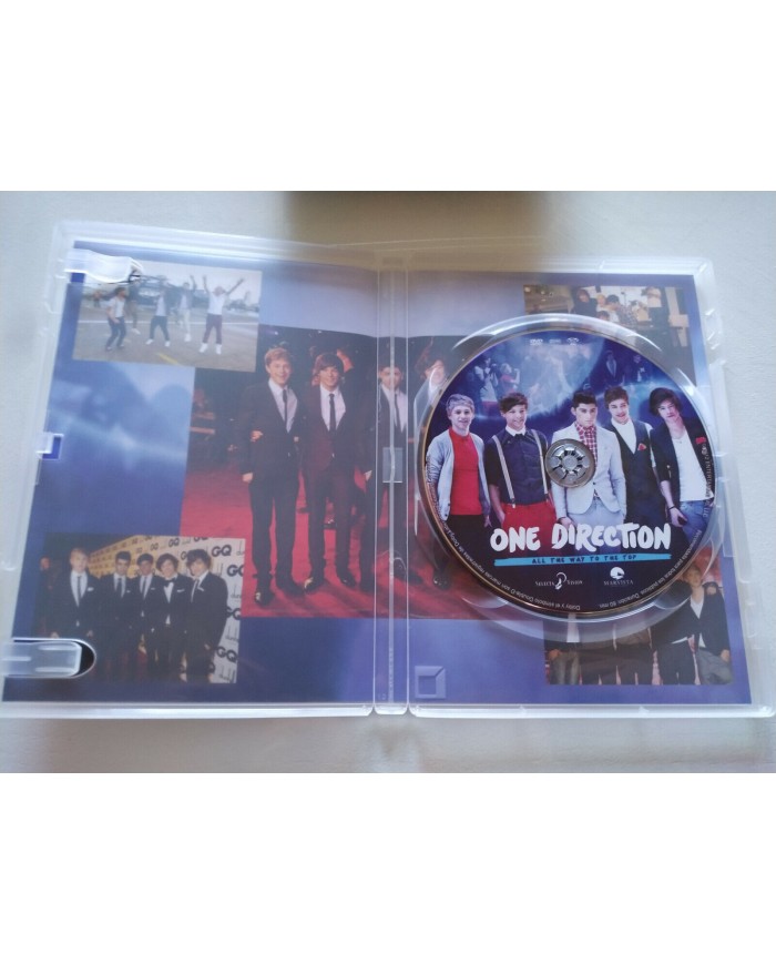 ONE DIRECTION All The Way To The Top 2012 DVD Portada HOLOGRAFICA COVER - Am