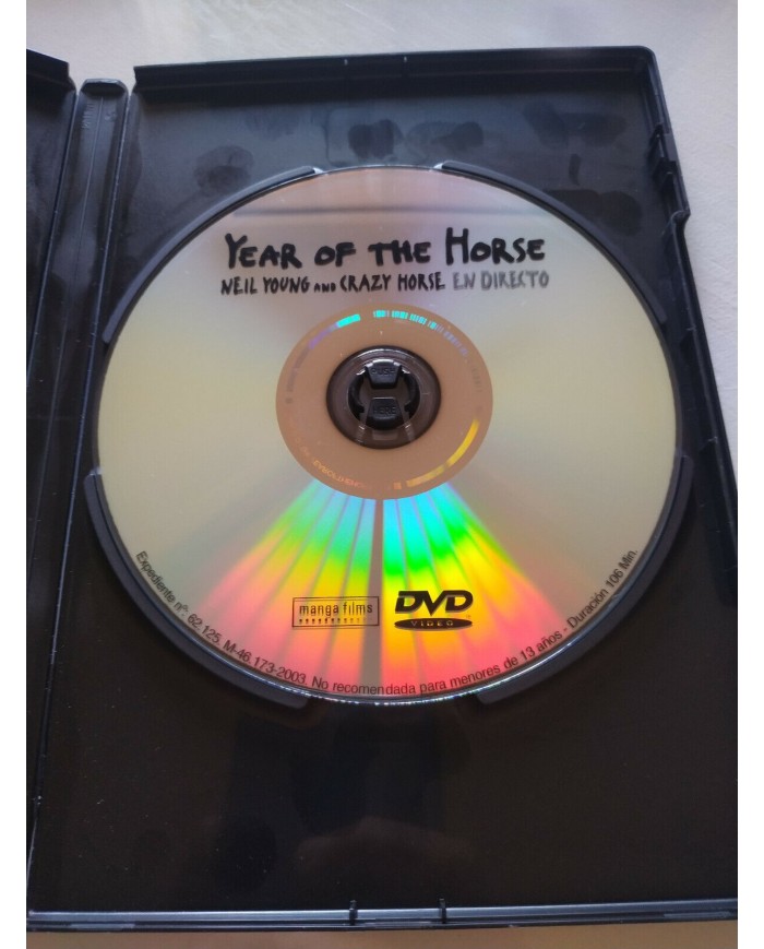 Neil Young Year Of The Horse Lim Jarmusch - DVD + Extras Ingles Espa?ol Am