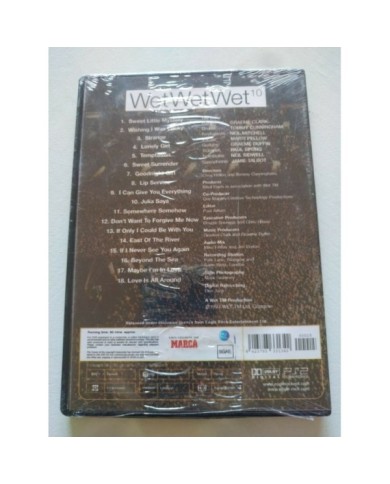 Wet Wet Wet Playing Away At Home Live Celtic Park 1997 Edic Marca - DVD Nuevo