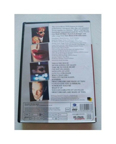 Eurythmics Sweet Dreams The Video Album Live Region All 2004 - DVD