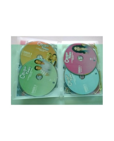 Cougar Town Primera Temporada 1 Completa - 4 x DVD Espa?ol Ingles Region 2 - 3T