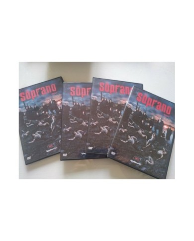 Los Soprano Sexta Temporada 6 Completa - 4 x DVD Espa?ol Ingles Region 2 - 3T