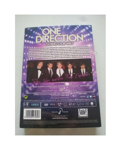 One Direction Going Our Way Lenticular Cover - Region 2 DVD Espa?ol Ingles - Am