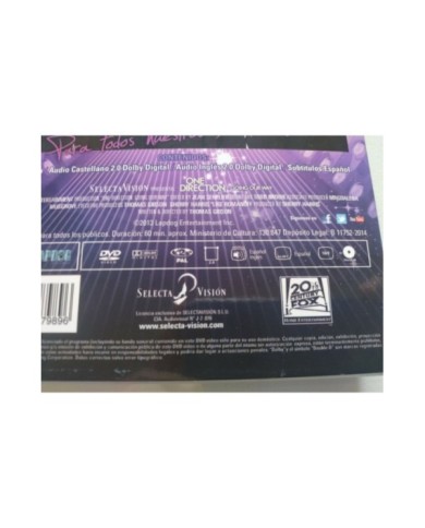 One Direction Going Our Way Lenticular Cover - Region 2 DVD Espa?ol Ingles - Am