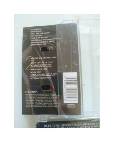 Celine Dion Let?s Talk About Love 1997 - Cinta Tape CASSETTE Spain Edition Am