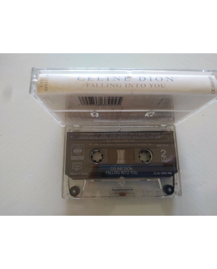 Celine Dion Falling Into You 1996 - Cinta Tape CASSETTE Spain Edition Am