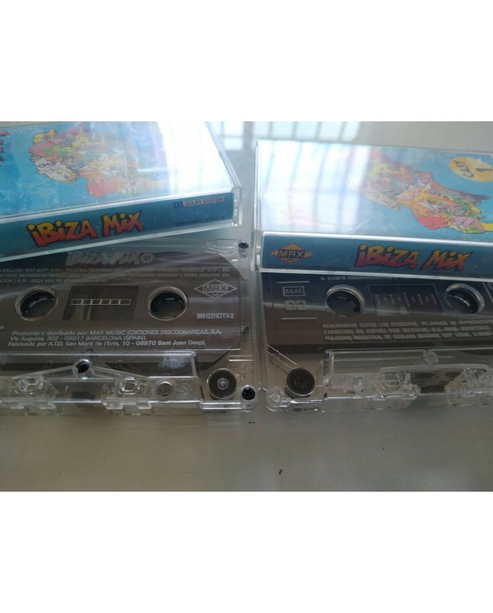 Ibiza Mix Max Music 1994 - 2 x Cinta Tape Cassette