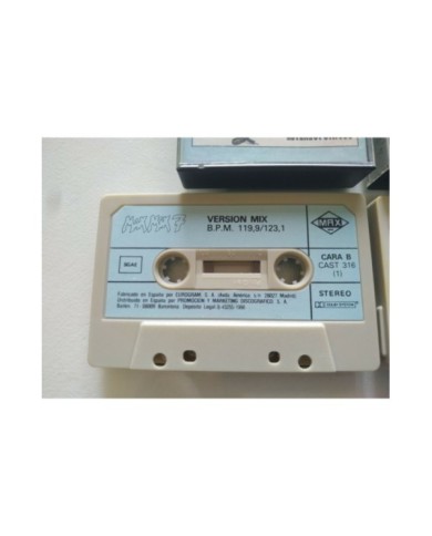 Max Mix 7 1988 Max Music - 2 x Cinta Tape Cassette