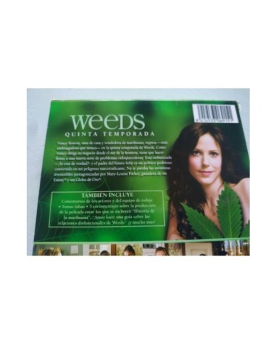 Weeds Quinta Temporada 5 Completa - 3 x DVD Espa?ol Ingles Region 2 - 3T