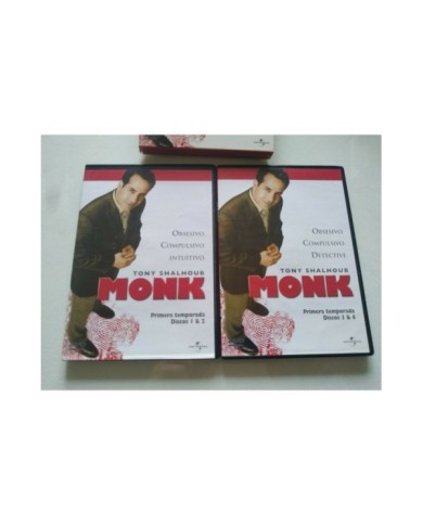 Monk Primera Temporada 1 Completa - 4 x DVD Espa?ol Ingles Region 2 - 3T