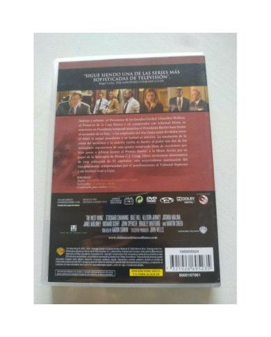 El Ala Oeste de la Casa Blanca Quinta Temporada Completa - 6 x DVD Region 2 - 3T