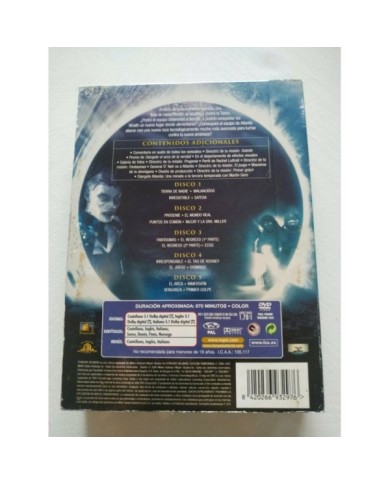 Stargate Atlantis Tercera Temporada Completa 5 x DVD Espa?ol Ingles Region 2 3T