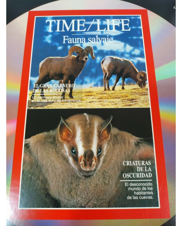 Time Life Caballos Salvajes Renos Caribus Alaska Carnero Rocosas LASERDISC LD 2T