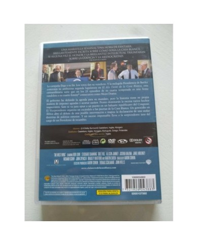 El Ala Oeste de la Casa Blanca Cuarta Temporada Completa - 6 x DVD Region 2 - 3T