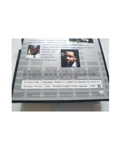 The Wire Primera Temporada 1 Completa 5 x DVD Espa?ol Ingles Region 1 - 3T