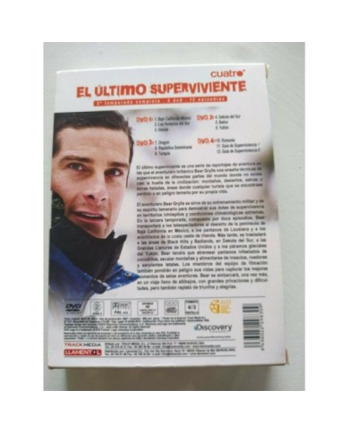 El Ultimo Superviviente Temporada 3 Completa - 4 x DVD Espa?ol Ingles Reg 2 - 3T