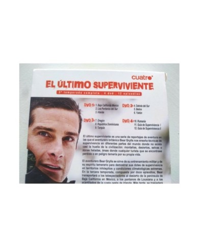 El Ultimo Superviviente Temporada 3 Completa - 4 x DVD Espa?ol Ingles Reg 2 - 3T