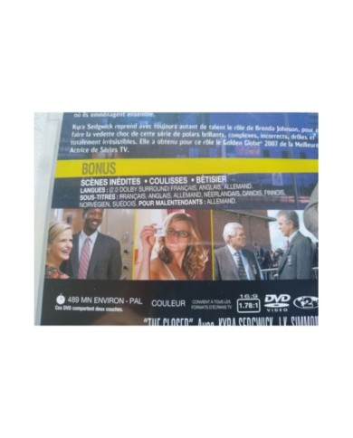 The Closer Complete Second Saison - 4 x DVD Ingles Frances Aleman Region 2 - 3T