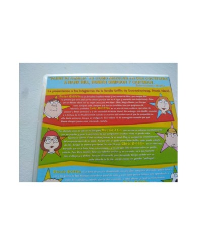 Padre de Familia Primera Temporada 1 Completa - 2 x DVD Espa?ol Ingles Rg 2 - 3T