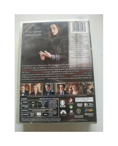 The Good Wife Segunda Temporada 2 Completa - 6 x DVD Espa?ol Ingles Region 2 3T