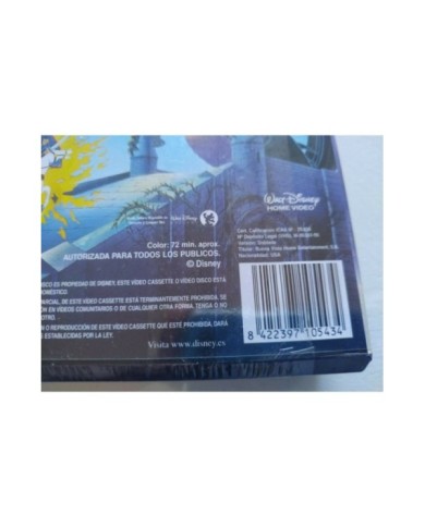 La Bella Durmiente Los Clasicos Walt Disney 1995 - VHS Cinta Espa?ol Nueva - 4T