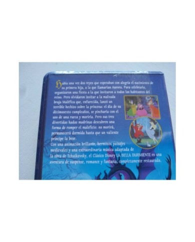 La Bella Durmiente Los Clasicos Walt Disney 1995 - VHS Cinta Espa?ol Nueva - 4T
