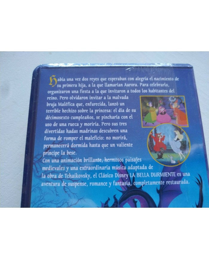 La Bella Durmiente Los Clasicos Walt Disney 1995 - VHS Cinta Espa?ol Nueva - 4T