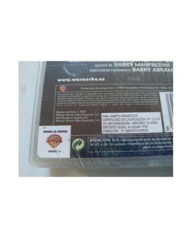 Viernes 13 Sean S Cunningham 1992 Terror - VHS Cinta Tape Espa?ol Nueva - 3T