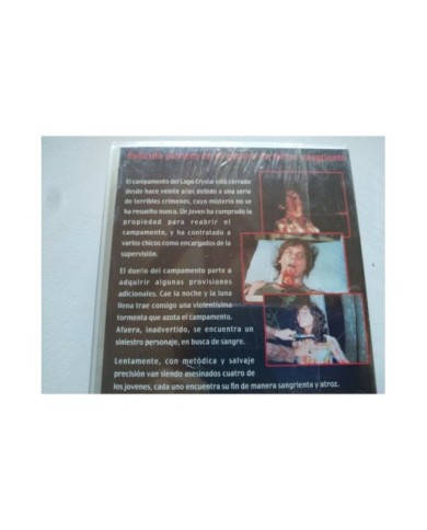 Viernes 13 Sean S Cunningham 1992 Terror - VHS Cinta Tape Espa?ol Nueva - 3T