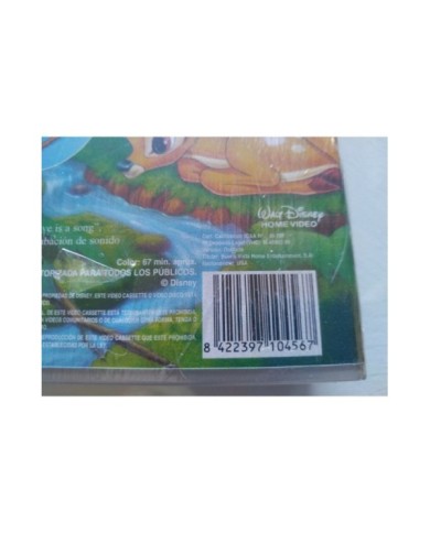 Bambi Los Clasicos De Walt Disney 1999 - VHS Cinta Espa?ol Nueva - 4T