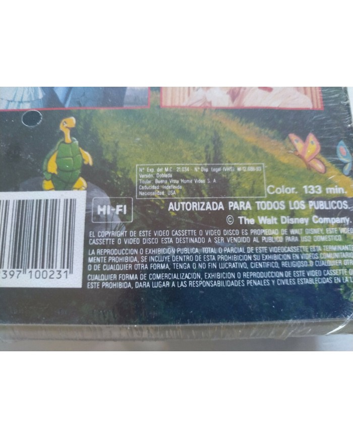 Mary Poppins Los Clasicos Walt Disney 1983 - VHS Cinta Espa?ol Nueva - 4T