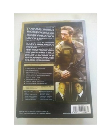 Alias Segunda Temporada 2 Completa - DVD Espa?ol Ingles Region 2 - 2T