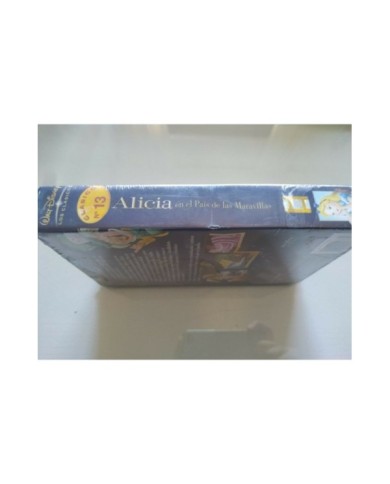 Alicia en el Pais de las Maravillas Walt Disney VHS Cinta Tape Espa?ol Nueva 3T