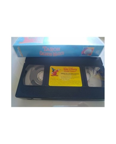 Taron y El Caldero Magico 1997 Walt Disney - VHS Cinta Tape Espa?ol Am