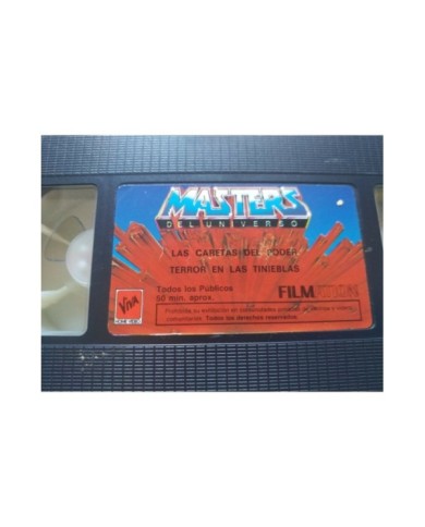 He-Man y Los Masters Del Universo Animacion - VHS Cinta Tape Espa?ol